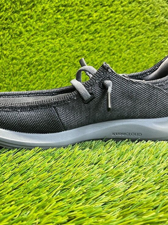 Kuru Draft Rento Mens Size 8 Black Gray Classic Outdoor Walking Slip-On Shoes main image 8